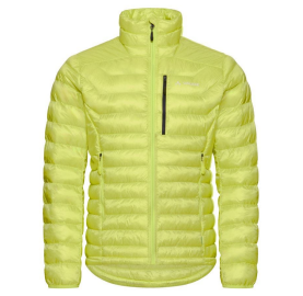 Doudoune synthetique chaude respirante souple compressible VAUDE Homme fibres Recylées - Jaune