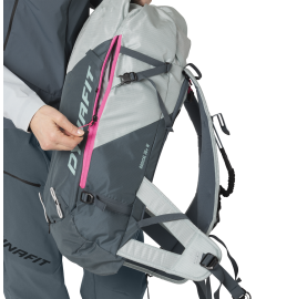 ouverture latérale sac à dos hiver femme DYANFIT RADICAL