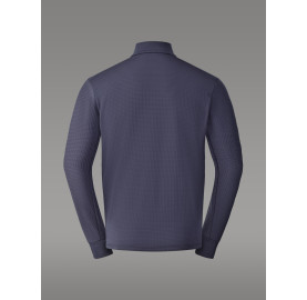 KOKANEE Veste polaire pour Homme fabriquée au Portugal de la marque francaise AYAQ - Bleu marine