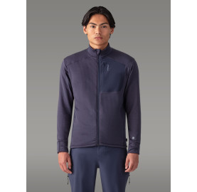 KOKANEE Veste polaire pour Homme fabriquée au Portugal de la marque francaise AYAQ - Bleu marine
