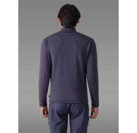 KOKANEE Veste polaire pour Homme fabriquée au Portugal de la marque francaise AYAQ - Bleu marine