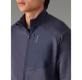 KOKANEE Veste polaire pour Homme fabriquée au Portugal de la marque francaise AYAQ - Bleu marine