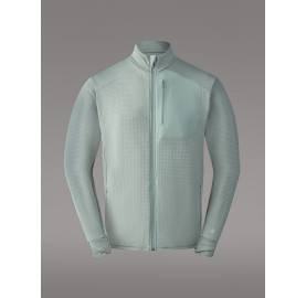 KOKANEE Veste polaire pour Homme fabriquée au Portugal de la marque francaise AYAQ - Tilleul