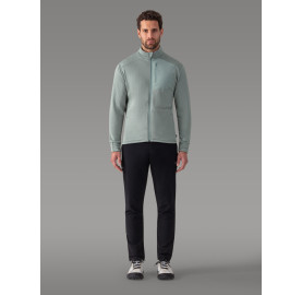KOKANEE Veste polaire pour Homme fabriquée au Portugal de la marque francaise AYAQ - Tilleul
