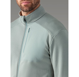 KOKANEE Veste polaire pour Homme fabriquée au Portugal de la marque francaise AYAQ - Tilleul