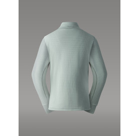 KOKANEE Veste polaire pour Femme fabriquée au Portugal de la marque francaise AYAQ - Tilleul