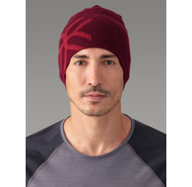 Bonnet 100% laine merinos Fanbriqué au Portugal - Rouge