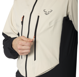 2 grandes poches fermées veste femme DYNAFIT BLACKLIGHT coupe-vent respirante