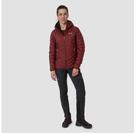 Doudoune duvet pour femme chaude compressible superposable SALEWA BRENTA SYRAH