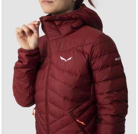 col haut chaud doudoune duvet pour femme SALEWA BRENTA SYRAH