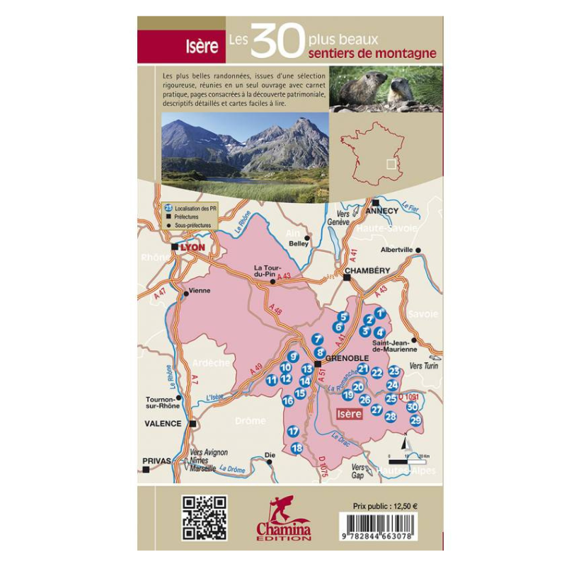 Edition CHAMINA topo et guides de randonnées
