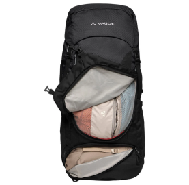 ouverture intégrale face + bas de sac à dos 65 litres + 10 AVOX VAUDE