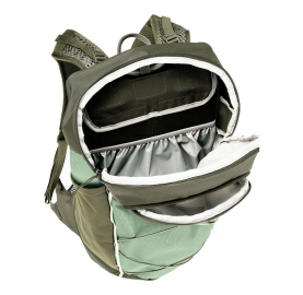 petite poche clefs lunettes et mouchoir + grande poche veste et pic nic AGILE AIR 18 VAUDE