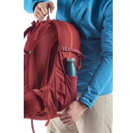 ventilation réglable en continu  sac à dos VAUDE WIZARD 24+4 VAUDE