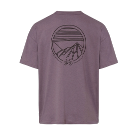 imprimé montagne VAUDE CYCLIST T-SHIRT homme coton tencel doux frais anti odeur