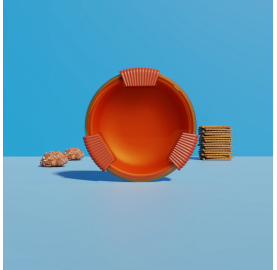 Boite hermétique lunchbox fabriquée en France à partir de matières bio sourcées