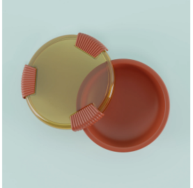 boite repas avec couvercle hermétique à emporter en randonnée