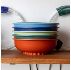 boite repas avec couvercle hermétique made in France BINI 5 couleurs