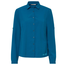 Chemisier de randonnée manches longues éco conçu pour Femme protection solaire moustique frais doux VAUDE ROSEMOOR