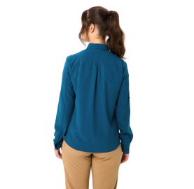 Chemisier de randonnée manches longues éco conçu pour Femme protection solaire moustique frais doux VAUDE ROSEMOOR