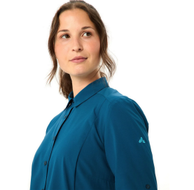 Chemisier de randonnée manches longues éco conçu pour Femme protection solaire moustique frais doux VAUDE ROSEMOOR