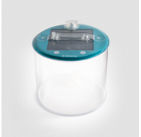 lanterne gonflable randonnée bivouac Luci Original Matte BioLite - Transparent
