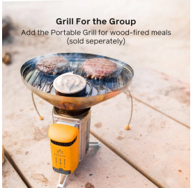 Réchaud à bois avec power bank intégrée CAMPSTOVE de Biolite