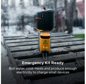 Réchaud à bois avec power bank intégrée CAMPSTOVE de Biolite