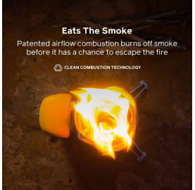 Réchaud à bois avec power bank intégrée CAMPSTOVE de Biolite