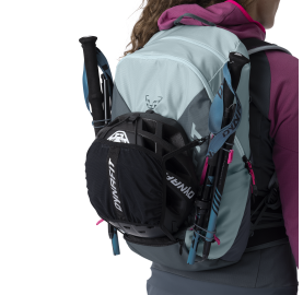 porte casque porte baton 1 poche téléphone accessible sac sur le dos