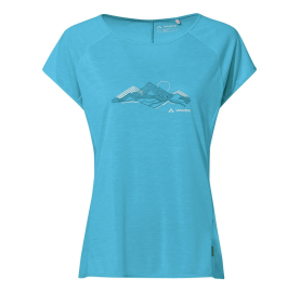 tee shirt femme randonnée doux frais respirant TEKOA T-SHIRT FEMME VAUDE
