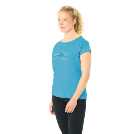 Tee-shirt femme en Lyocell doux frais anti odeur TEKOA T-SHIRT FEMME VAUDE
