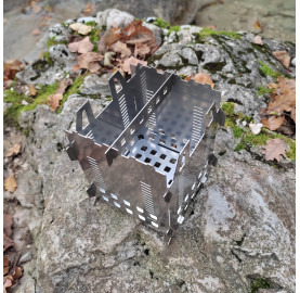 Réchaud à bois fabriqué en France