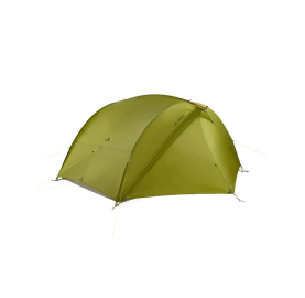 double pitching : la tente intérieure et la tente extérieure sont reliées entre elles