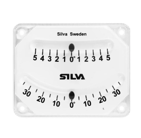Mesurer la pente, la descente face à vous en ski Clinomètre SILVA