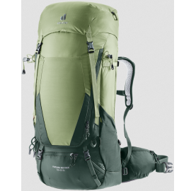 SAC DE TREK DOS TENDU 70 LITRES futura air trek 60+10 DEUTER - Vert