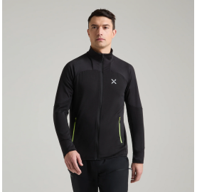 Veste polaire homme en POLARTEC POWER GRID RISE MAGLIA MONTURA made in Europe