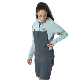 Coupe-vent très respirante veste randonnée sportive DYNAFIT Femme TRANSALPER