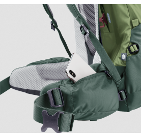 Sac à dos de trek pour femme avec dos ventilé FUTURA AIR TREK 45+10 pour femme - Vert