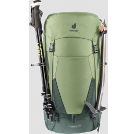 Sac à dos de trek pour femme avec dos ventilé FUTURA AIR TREK 45+10 pour femme - Vert