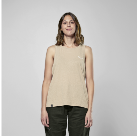 Débardeur chanvre et synthétique femme AGNER HEMP DST DEBARDEUR FEMME SALEWA