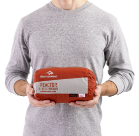 REACTOR Fleeceweight Liner SEA TO SUMMIT Drap de sac très chaud en polaire +8 degrés