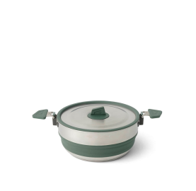 Casserole pliable DETOUR 3 Litres inox, silicone et aluminium SEA TO SUMMIT