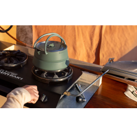 Ensemble Bouilloire et tasses pliantes DETOUR Kettle cook set SEA TO SUMMIT Acier et Silicone