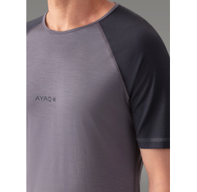 BIAFO TEE-SHIRT 100% Merinos pour Homme AYAQ fabriqué au Portugal