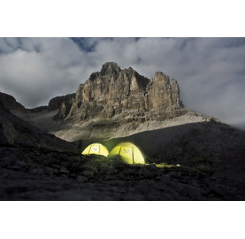 Grande tente de randonnée 4 personnes dôme 3 saisons