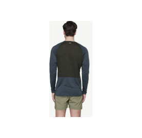 dos aéré tee shirt mérinos manche longue sport ventilé DEVOLD ENDURANCE