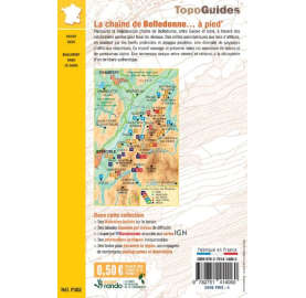 La chaine de Belledonne à pied TOPOGUIDES