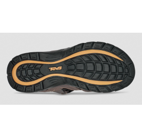 sandale homme TEVA avec semelle extérieure en caoutchouc : solide, durable, adhérence optimale