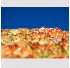 Carte en relief 3dMap représentant les 2 Savoies